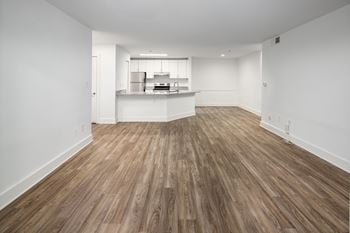 Faux wood flooring